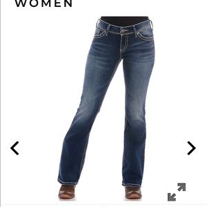 Suki silver jeans